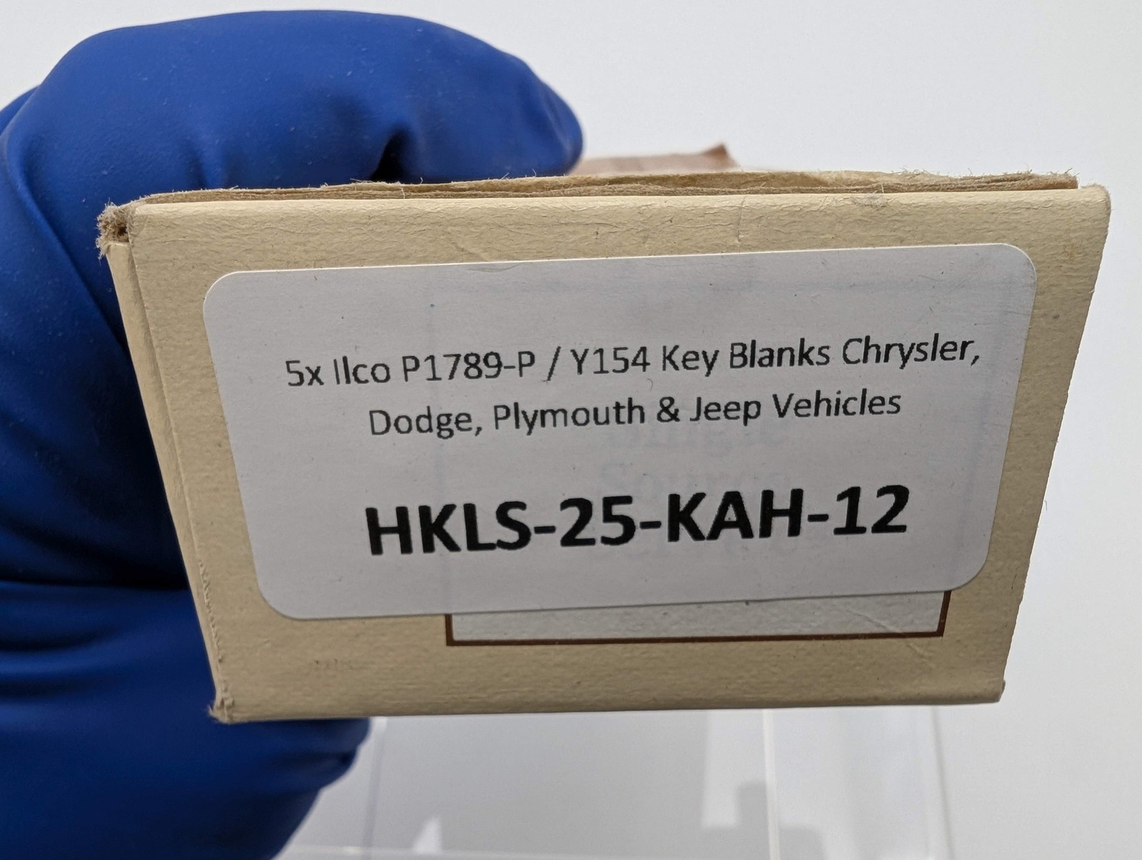 5x Ilco P1789-P / Y154 Key Blanks Chrysler, Dodge, Plymouth & Jeep Vehicles