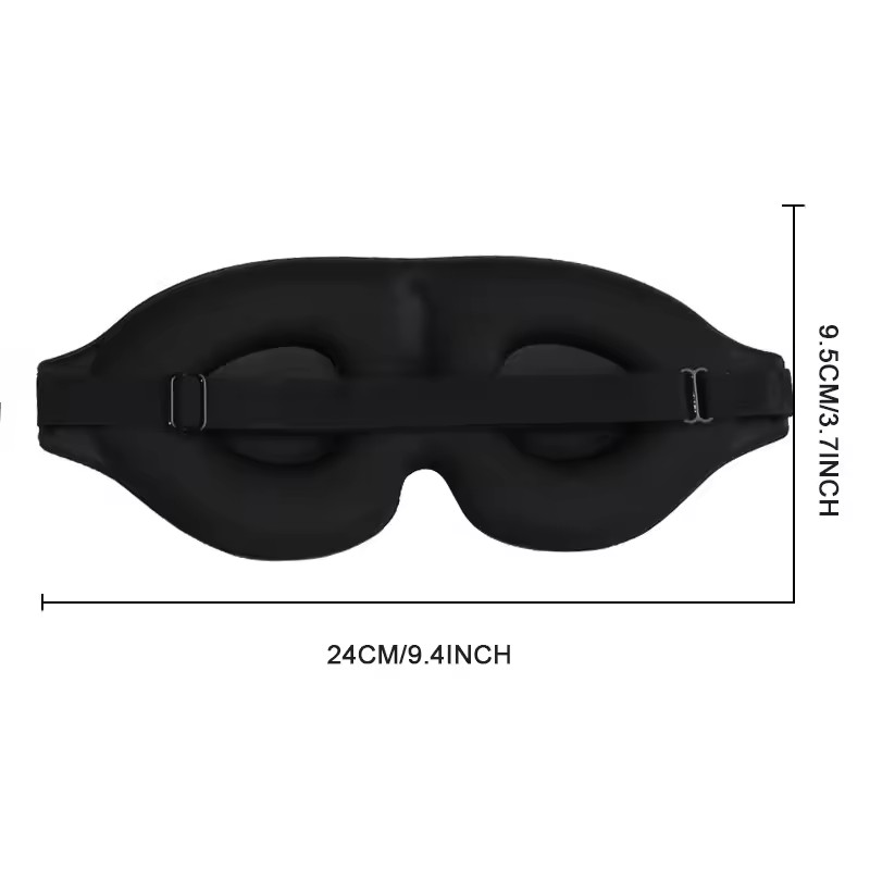 2/1 Pack Travel 3D Eye Mask Sleep Soft Padded Shade Cover Rest Relax Blindfold