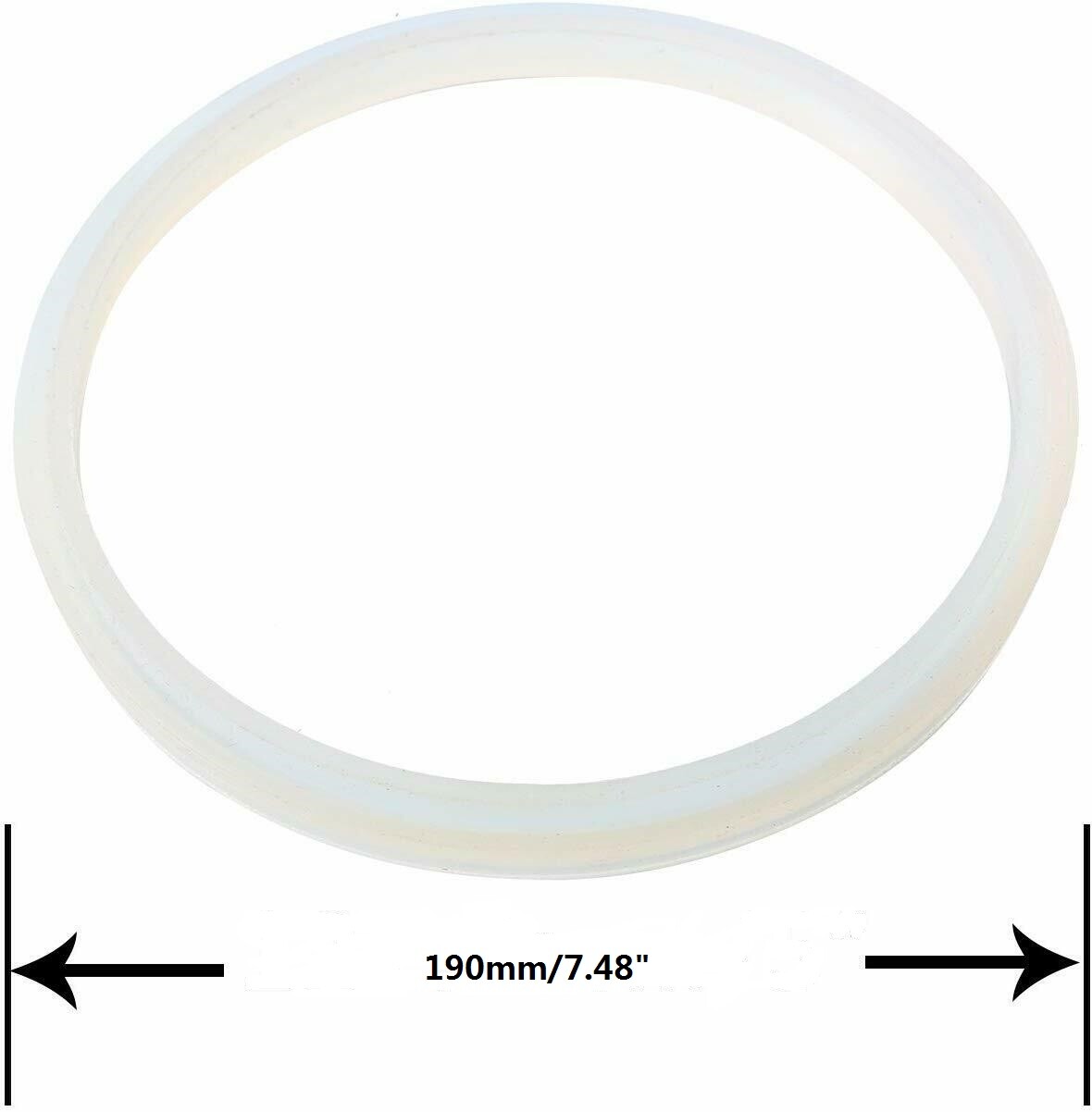 Hakka Sausage Stuffer Asseccery Large Plastic Gasket for 10/12/15L Meat Filler