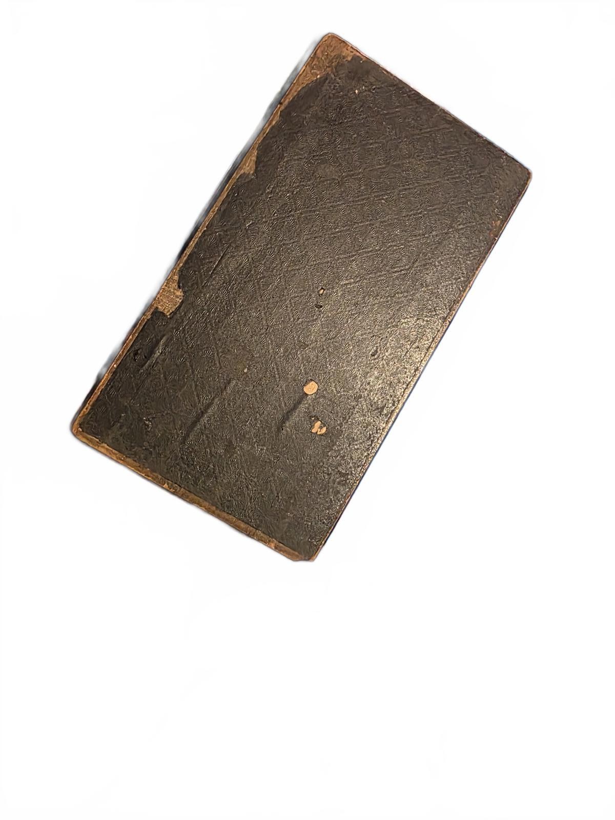 Vintage Buren Watch Box with Red Velvet Interior