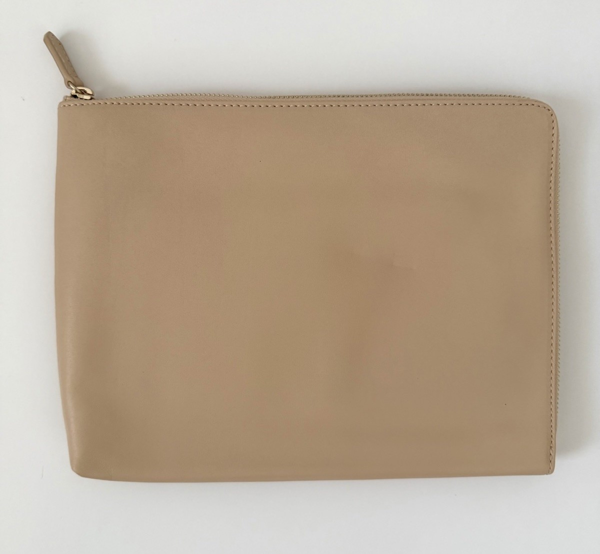 NEW! Mark & Graham Leather Commute Clutch Pouch Passport Travel Case, Mono: SLH