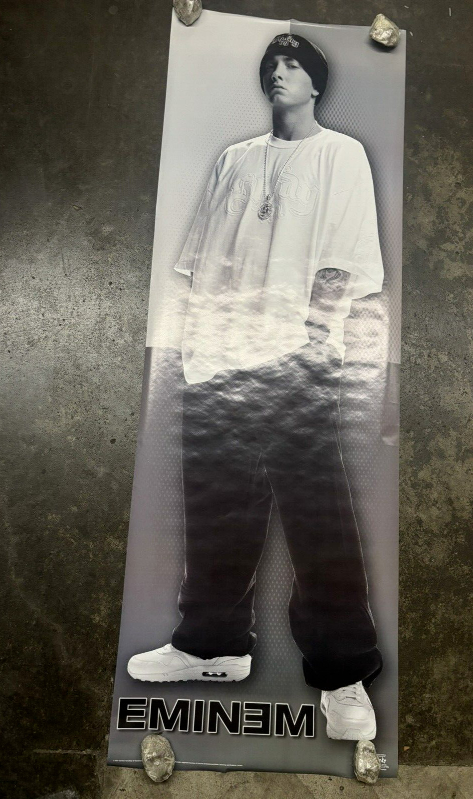 Eminem rapper  2004 large door vintage Poster  C2612