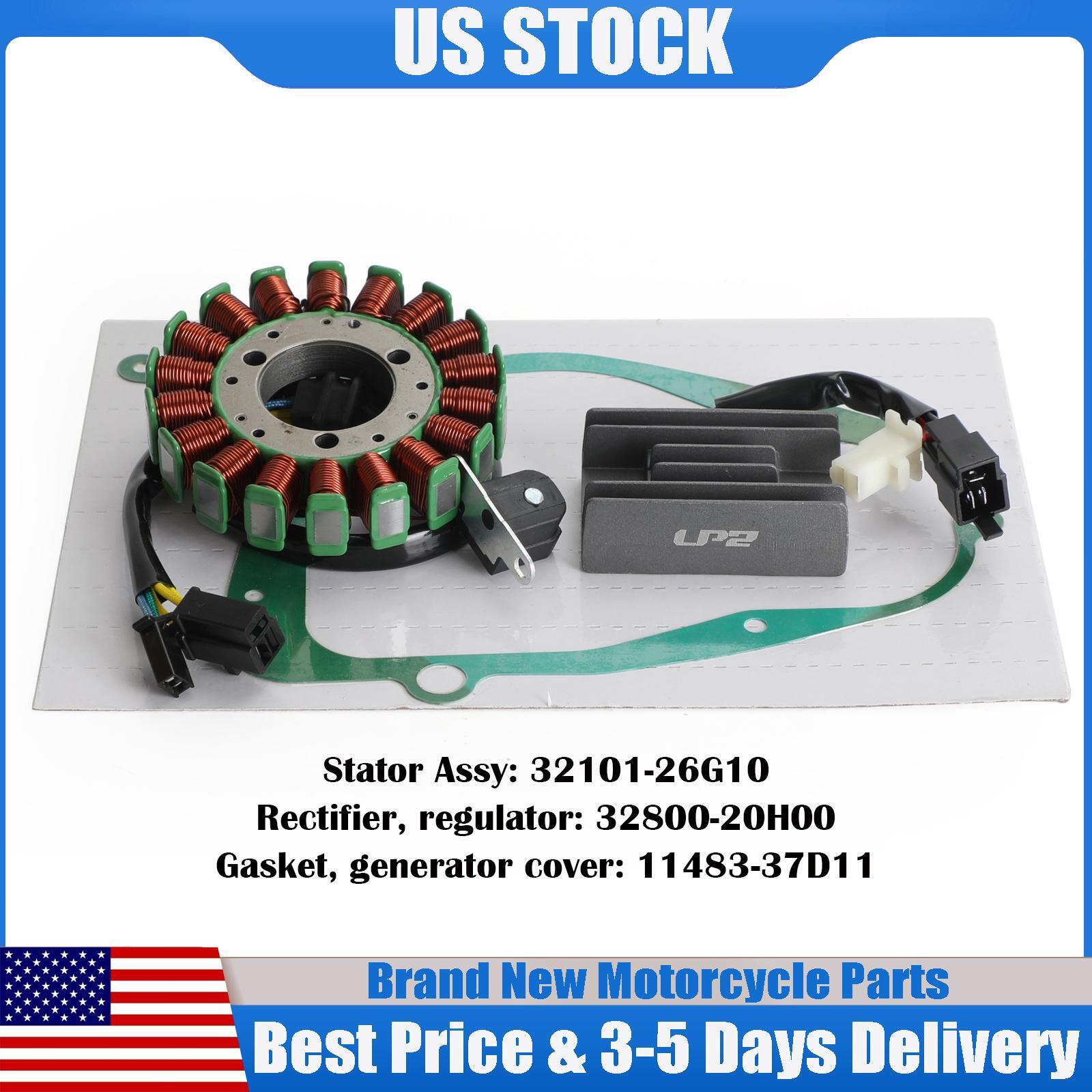 Regulator Magneto Stator Coil Gasket Kit For Suzuki GZ250 Marauder 1999-2011 T1