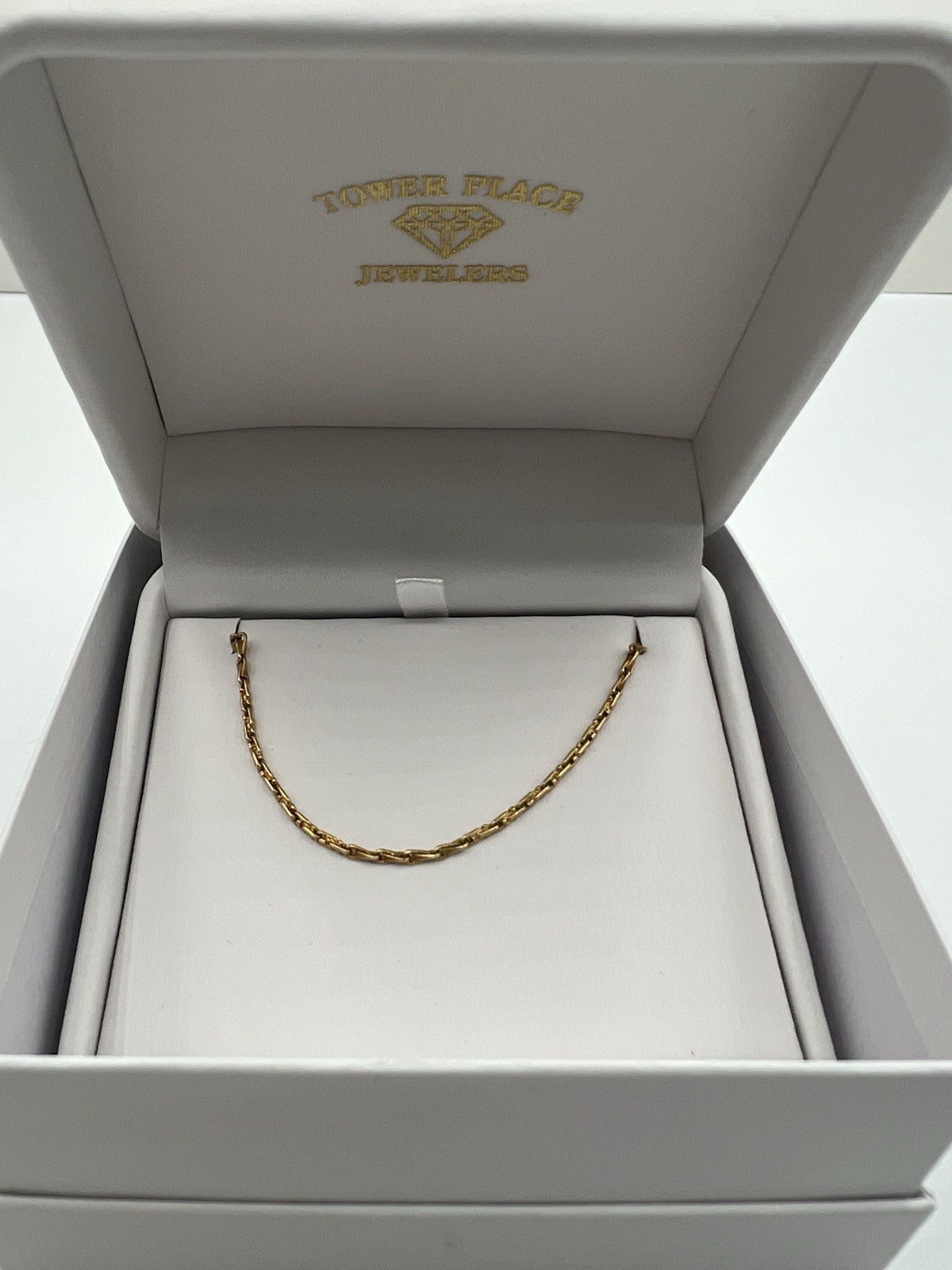 18k 750 Yellow Gold Antique Vintage Pocket Watch Chain - Unique & Unusual Link