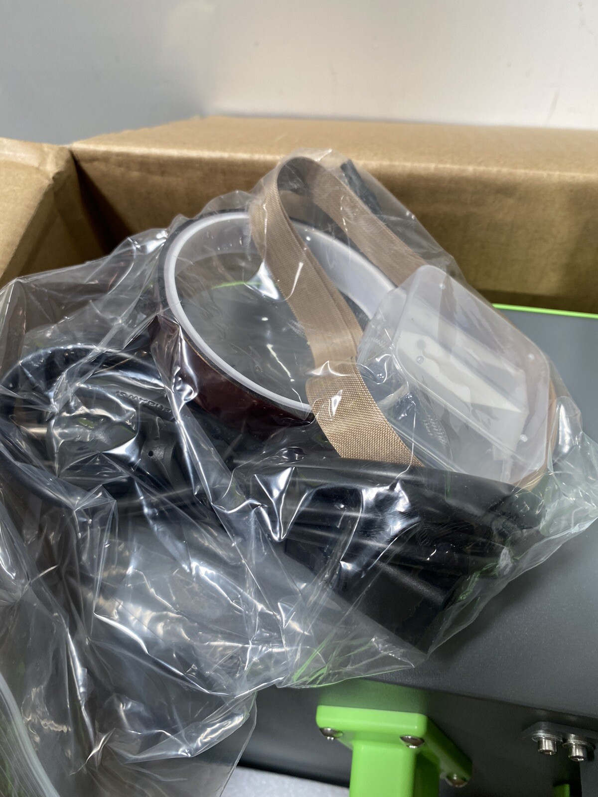 Air Cell, HY-02 Air Cushion Bubble Maker Machine, Air Pillow inflator + 2 Rolls