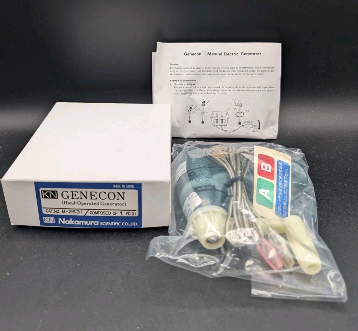 Genecon Nakamura Hand Operated Generator B-2631