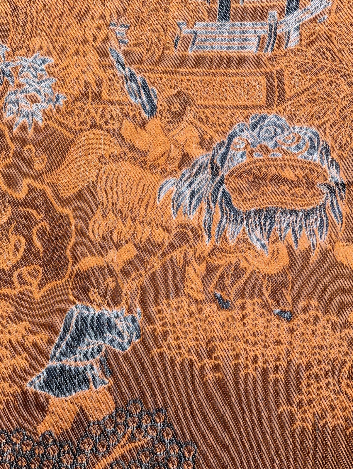 EXCELLENT Vintage 100 Children Playing Chinese Brocade Silk Tapestry Embroidered