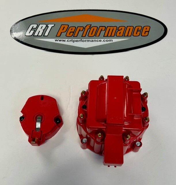 GM HEI distributor RED cap rotor SBC BBC replacement 65000 Coil volt Chevy