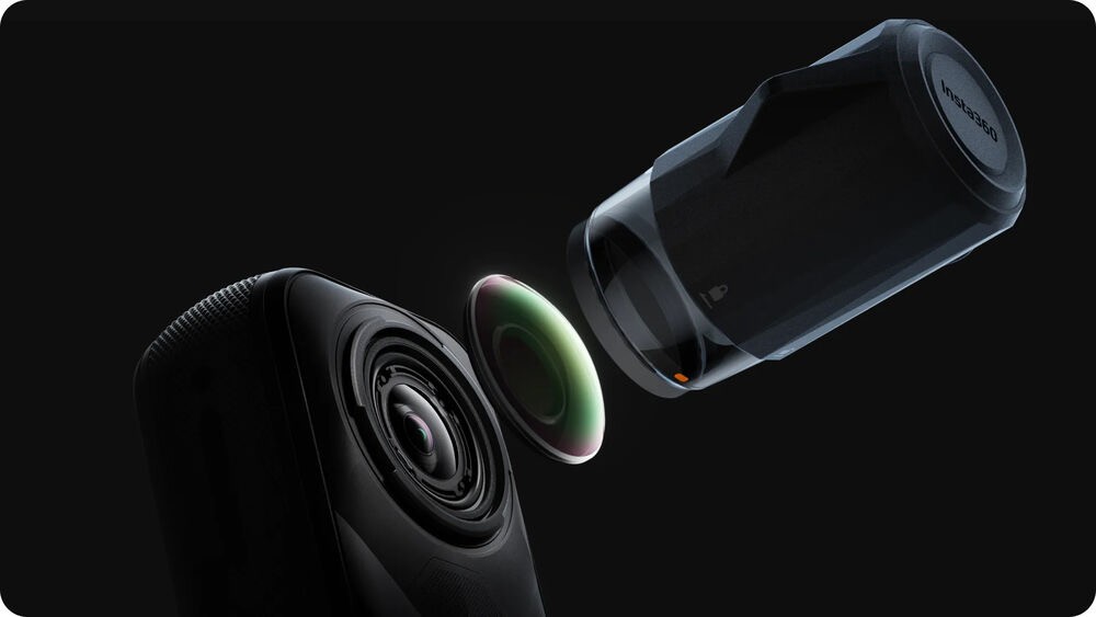 Brand New Insta360 X5 Replacement Lens Kit (Original) CINSBAHB