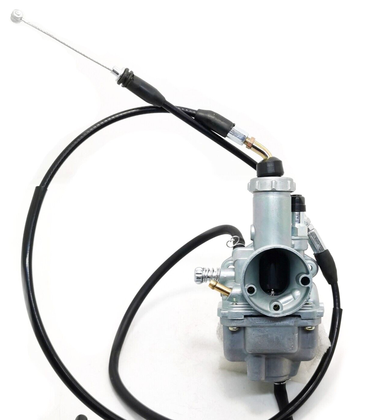Carburetor & Throttle Cable For Yamaha Tri Moto 200 YTM200 Tri Moto 225 YTM225DX