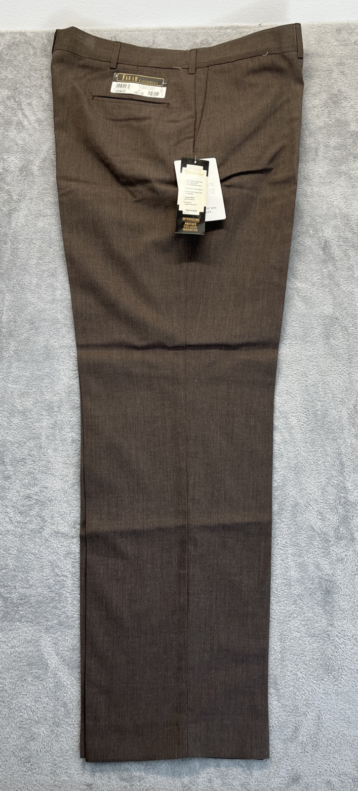 Farah Trevira Vintage Pants Men’s Brown 40x32 NWT