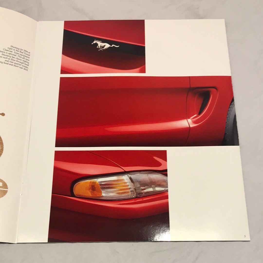 1994 Ford Mustang dealer sales brochure