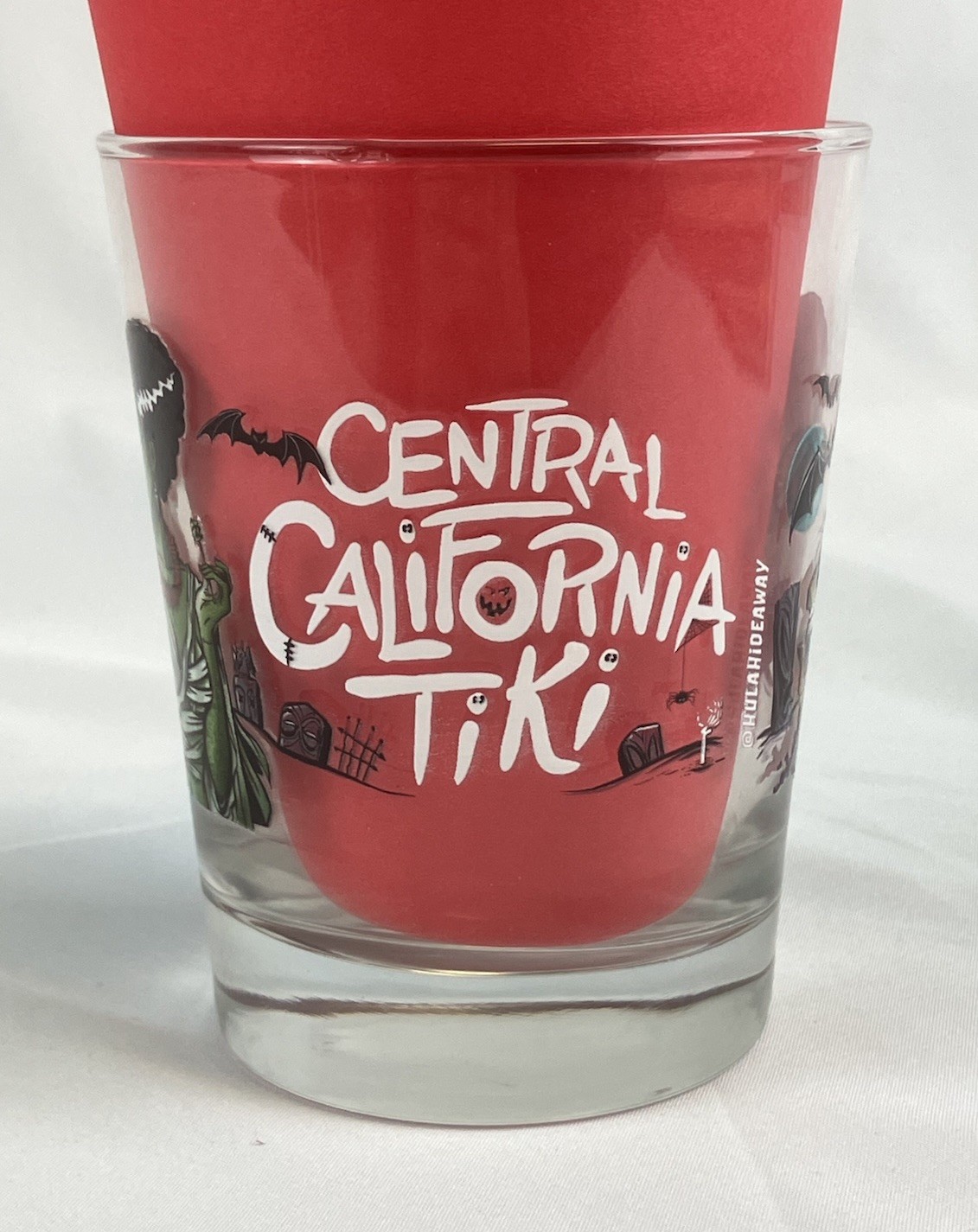 Central California Tiki Girl's Night Out Creature Mai Tai Glass 14 Oz New