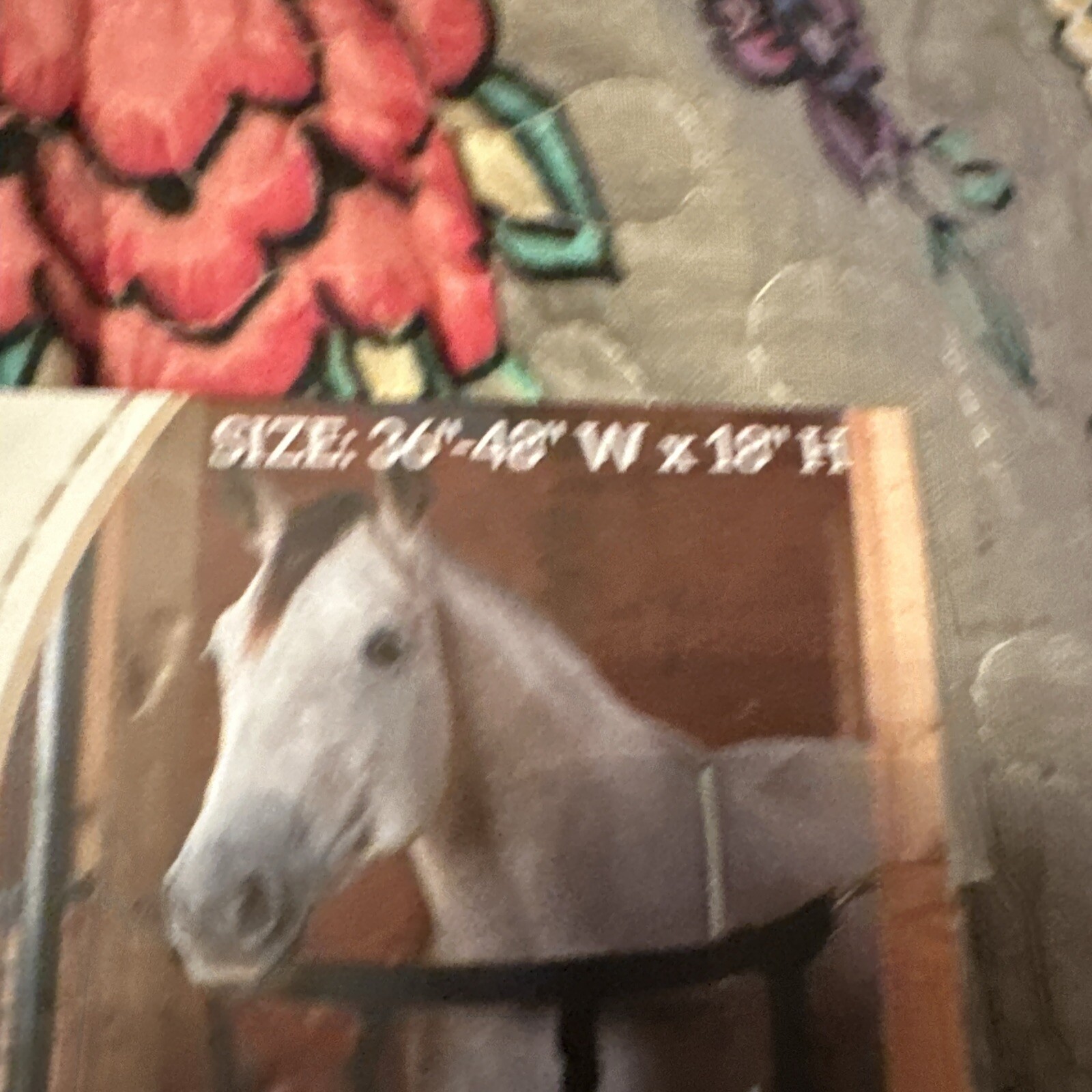 Weaver Stall Guard Black Poly adjustable 36-48 " wide x 18" high, New