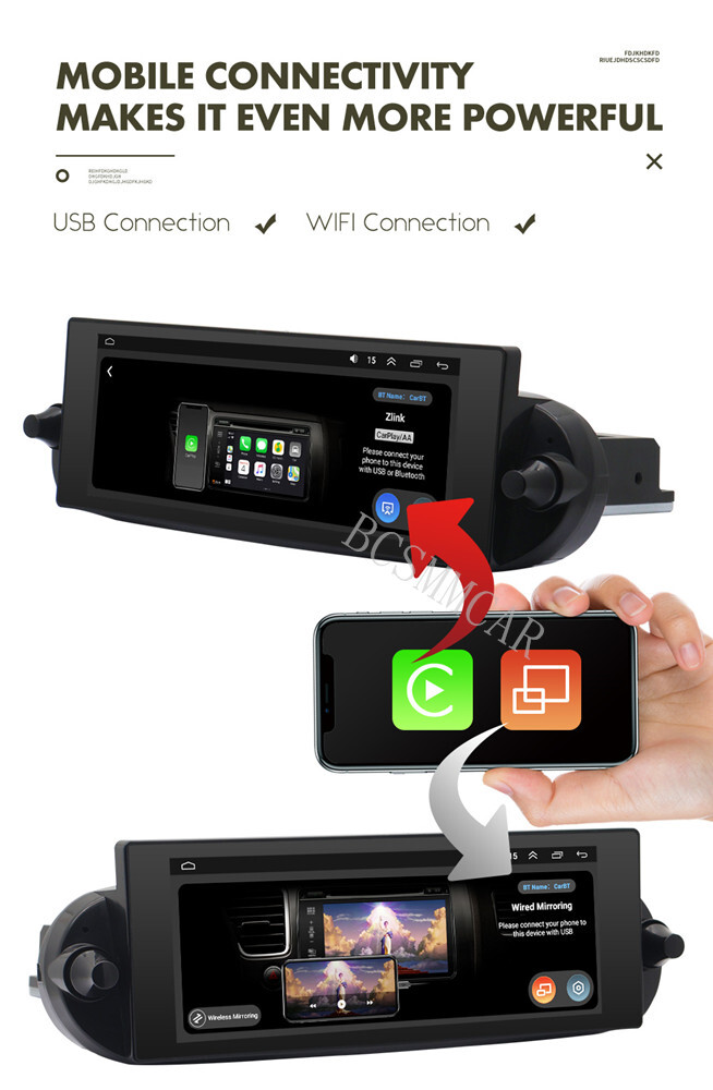 Fit for Volkswagen Beetle 2006-2010 6.8 in Android 13 Car Radio Player GPS Navi