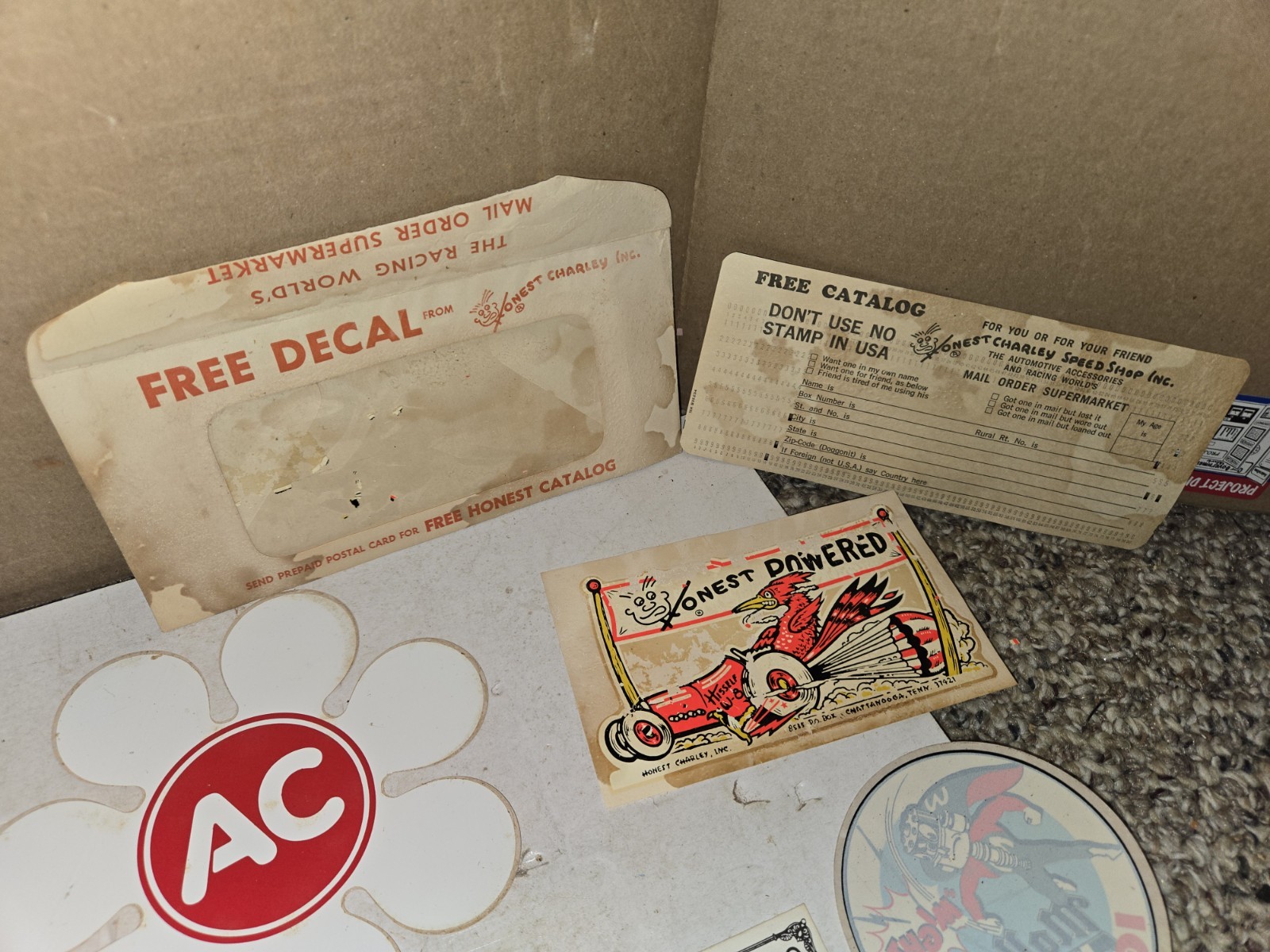 43 Vintage 80s/90s Racing Stickers,Decals,Crane,Ford Power,Stud Oil,Holley,STP