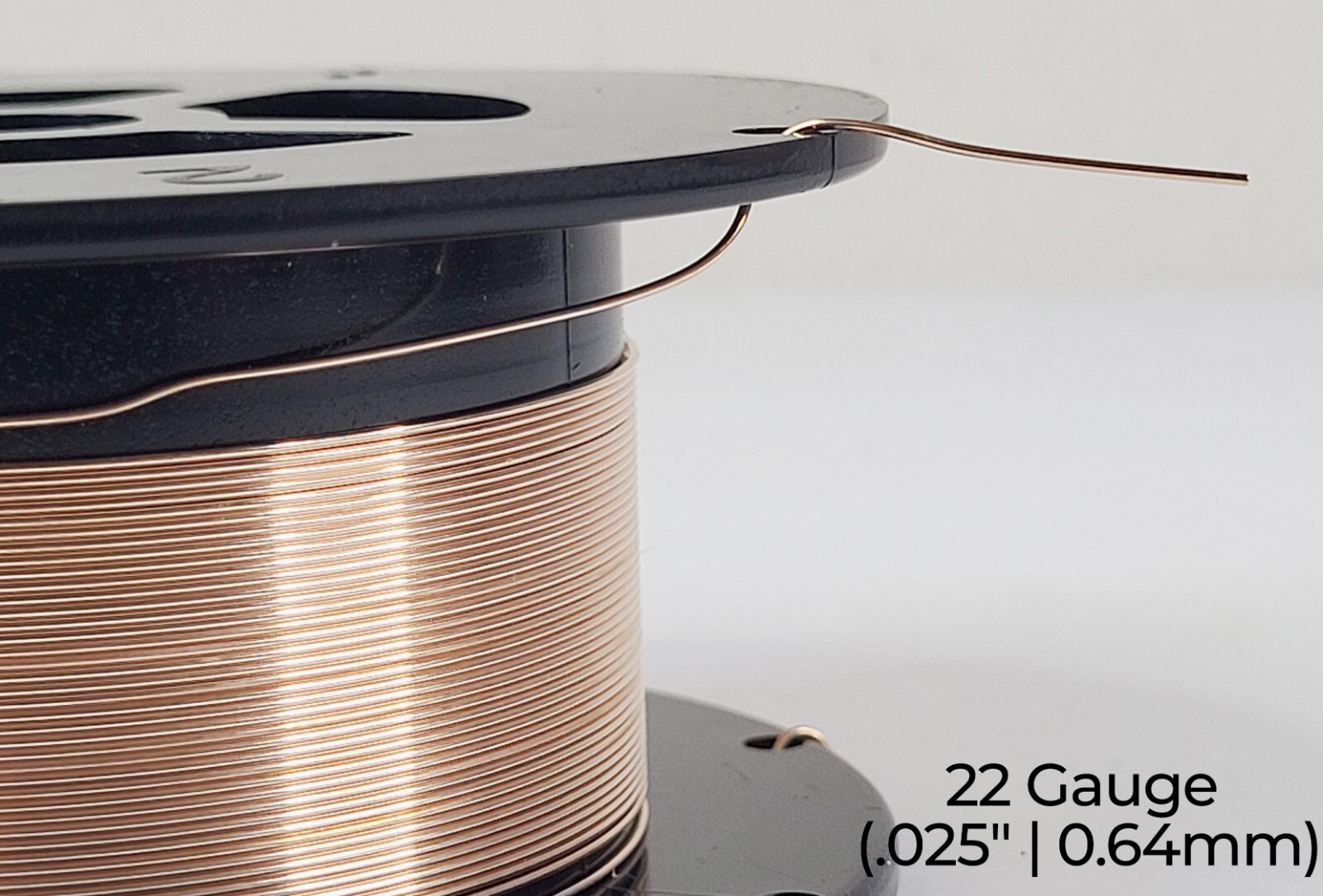 14/20 Rose Gold-Filled Wire | Round | Dead Soft | 10-30 Gauge | 1-10 ft | USA