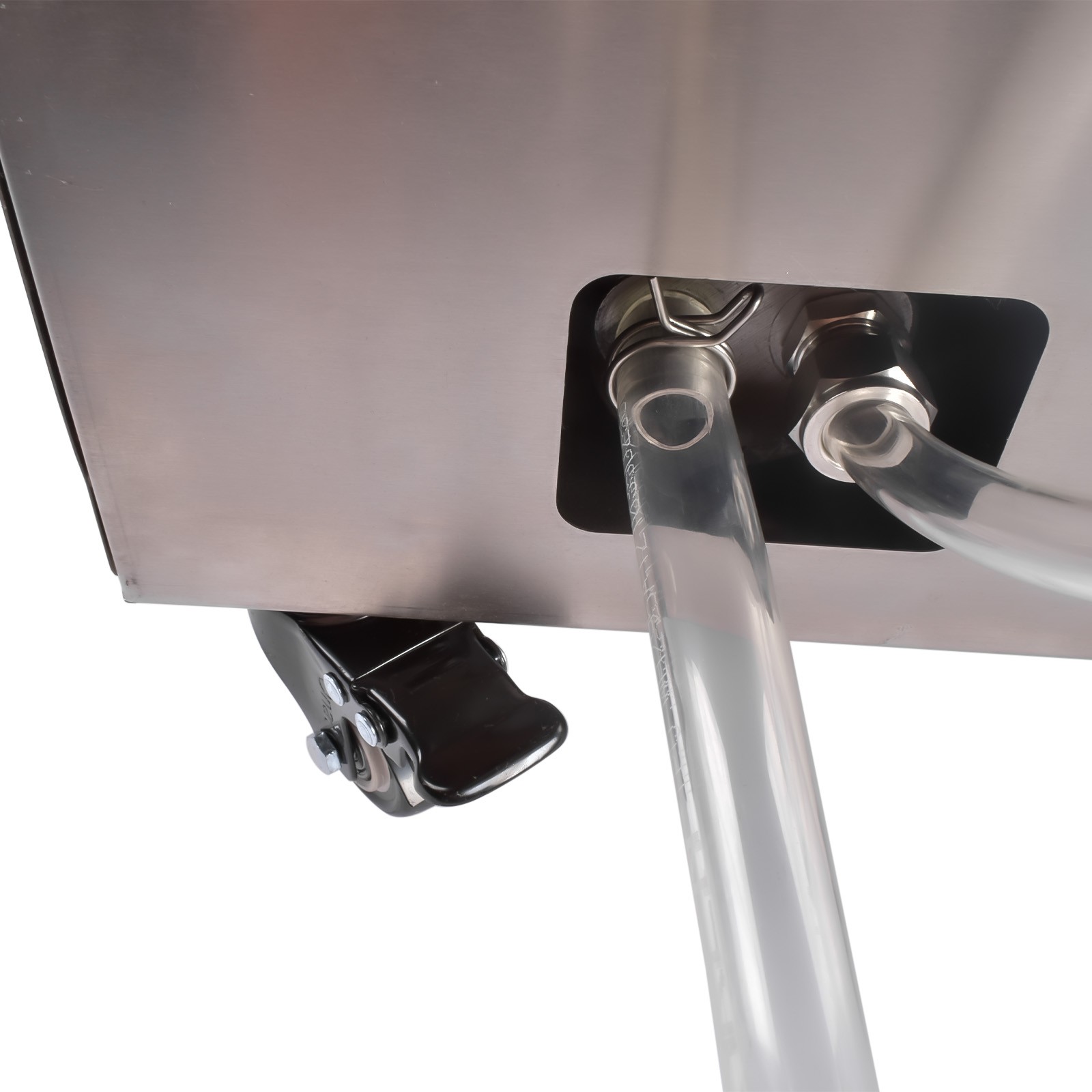 Commercial 55L Fryer Oil Filter - Mobile 304 Stainless Steel w/ Wheels & Pump