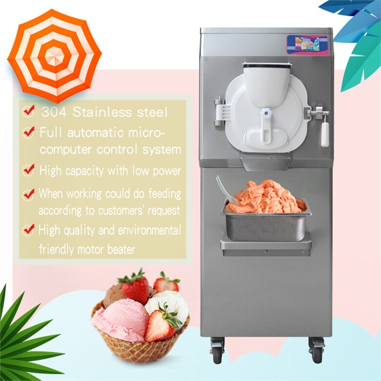 Kolice Commercial heavy duty ETL CE 45-55L/Hour hard served ice cream machine