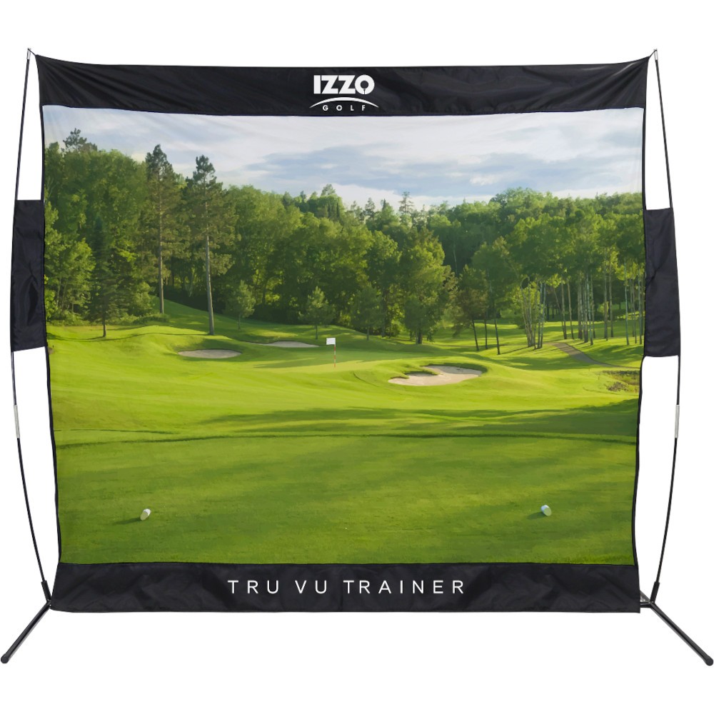 NEW Izzo Golf Tru Vu Trainer Hitting Net Classic Course Home Range Practice