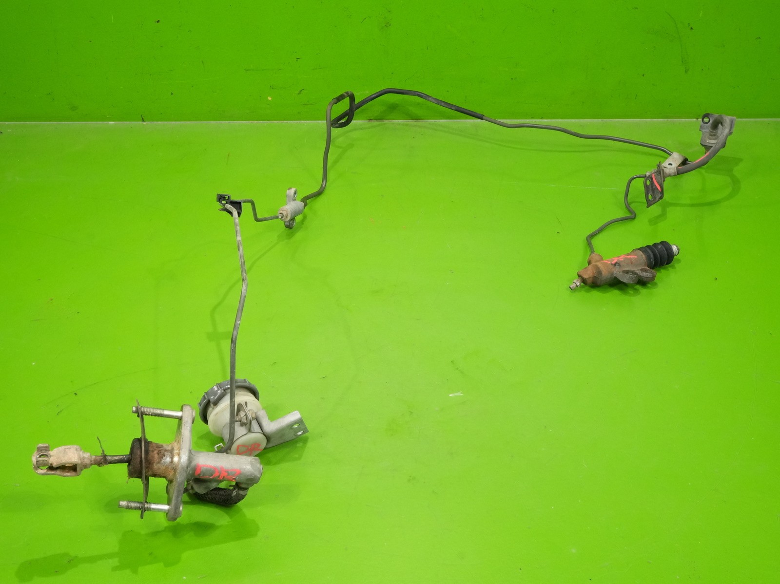 92-95 Civic OEM 5 spd MT manual trans hydro clutch line master + slave cylinder