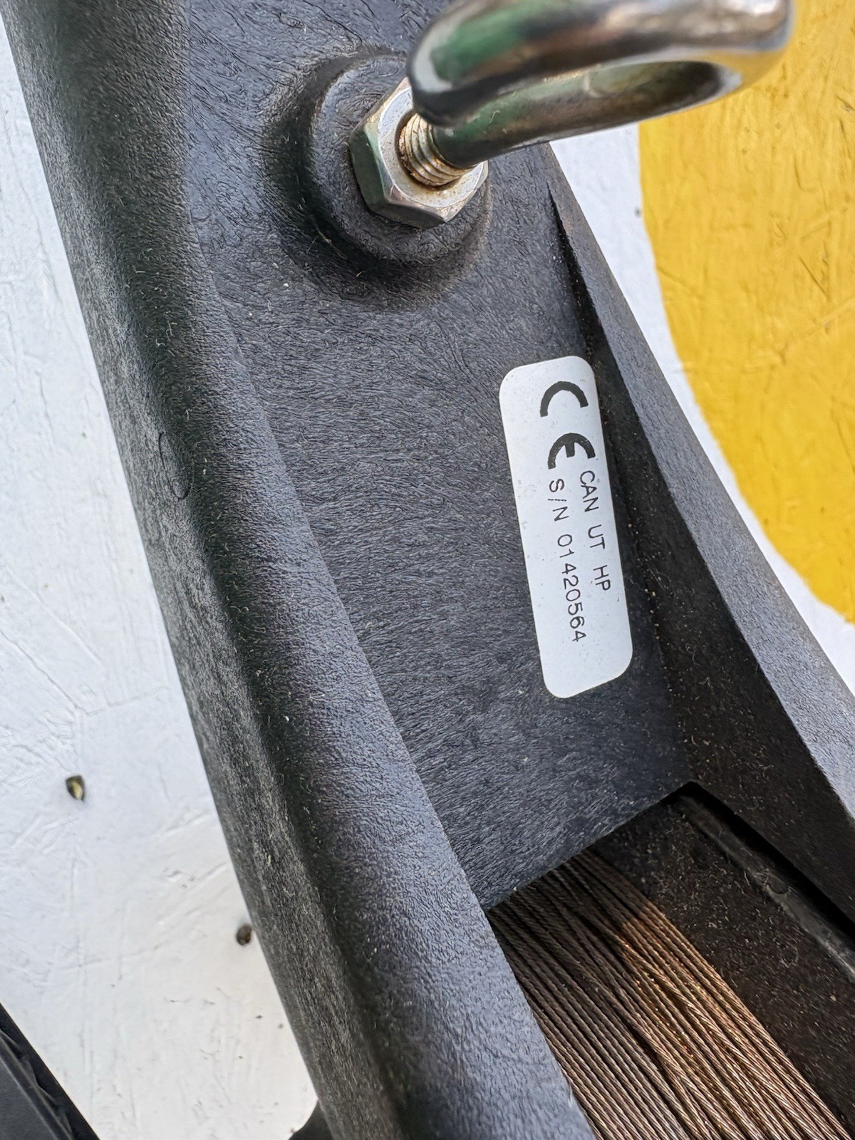 Cannon Uni-Troll 10 HP Manual Downrigger Black Freshwater Saltwater Fishing