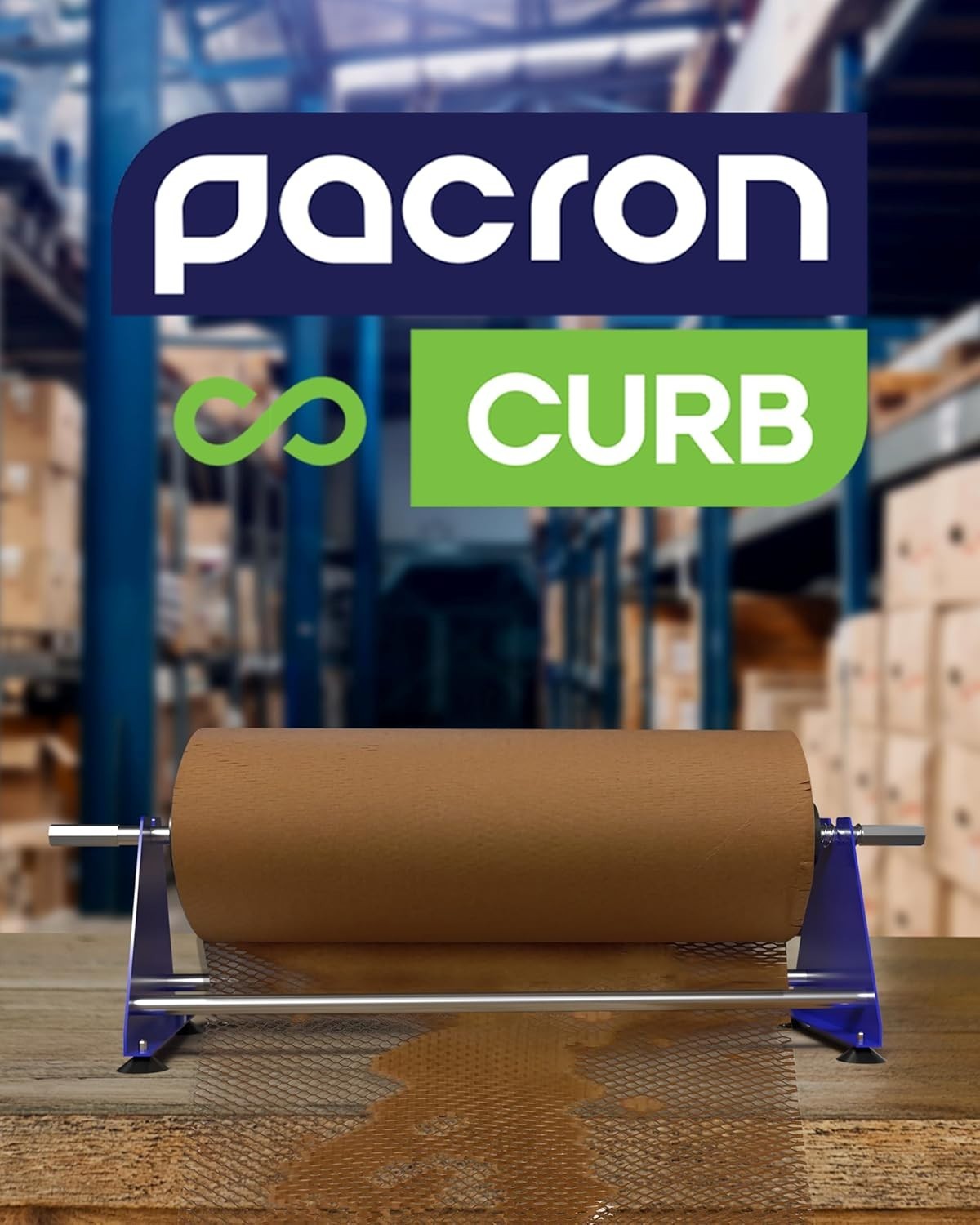 Packing Paper Roll Dispenser – Eco Honeycomb Wrap for Shipping & Moving