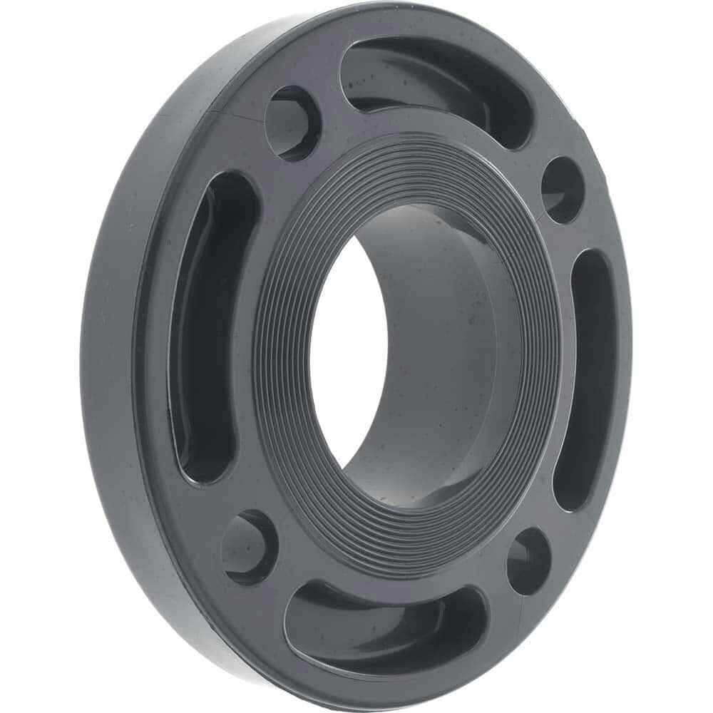 PRO-SOURCE 3" PVC Pipe Flange (One Piece) Schedule 80, Slip End Connection