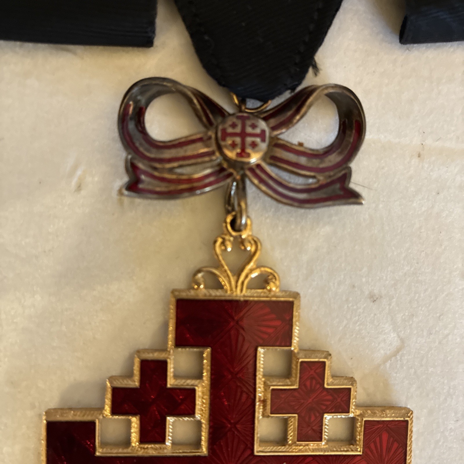 Order of Knights the Holy Sepulchre in Jerusalem Lady Commander Medals Mason