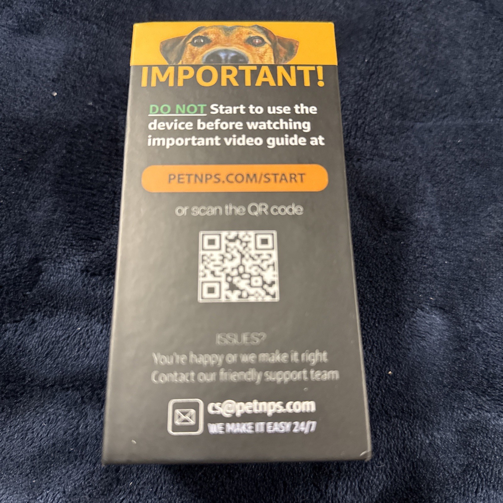 NPS Rechargeable Ultrasonic Dog Training Device Effective Safe Bark Control New