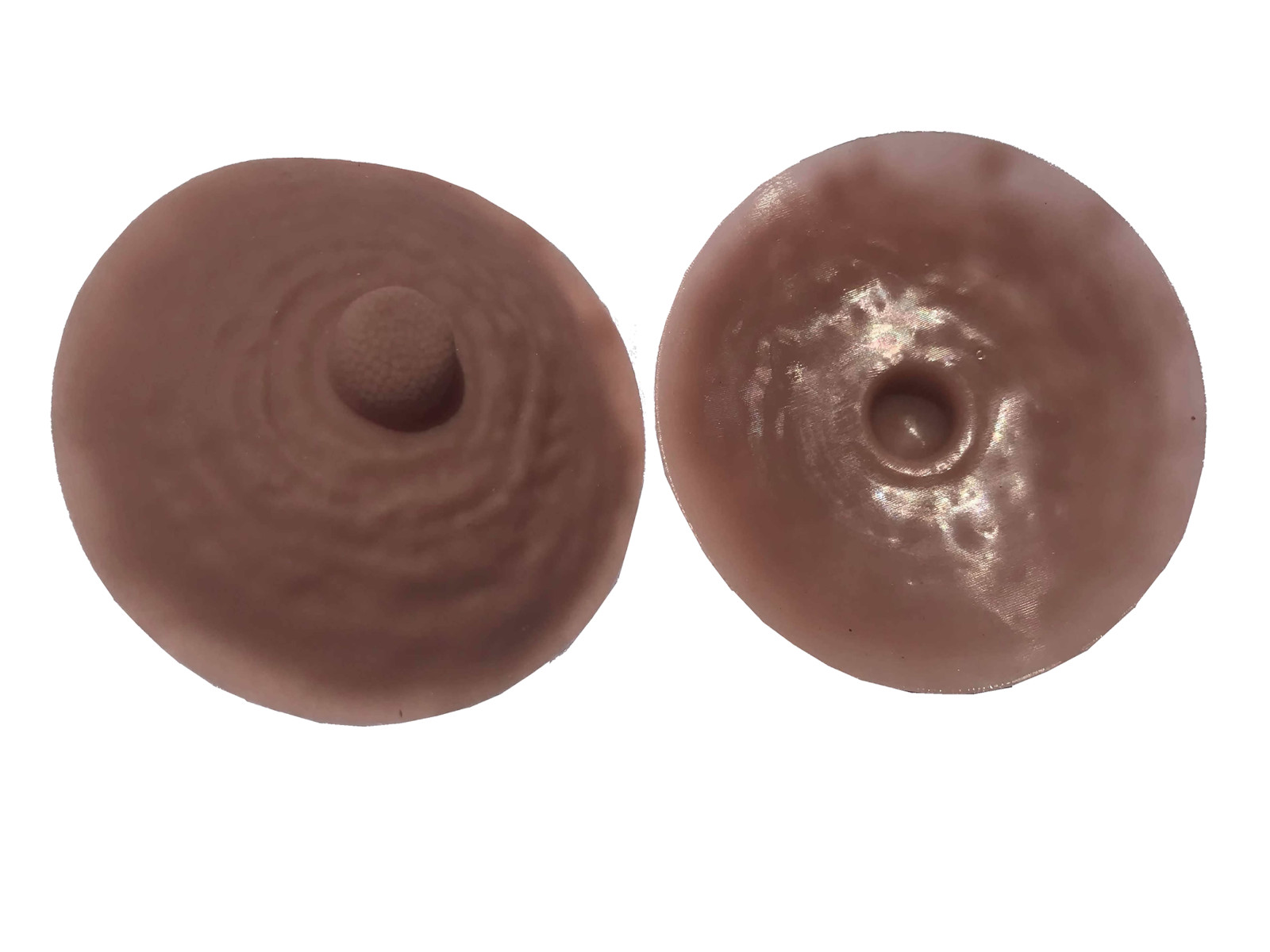 BIMEIAdhesive Silicone Nipples Reusable Attachable Nipple for Breast Forms #8003