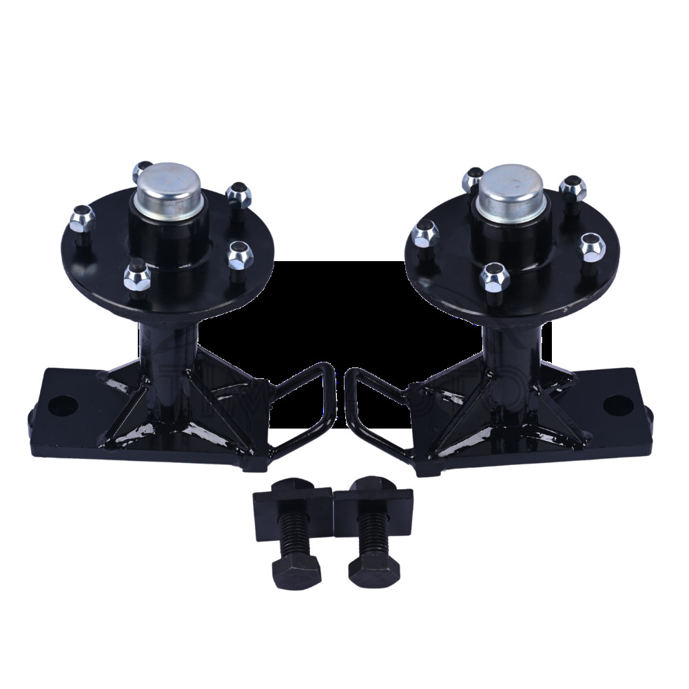 5 × 5.5 Lug 7000LB Superior Shipping Container Wheels and Bolt-on Spindle Kits