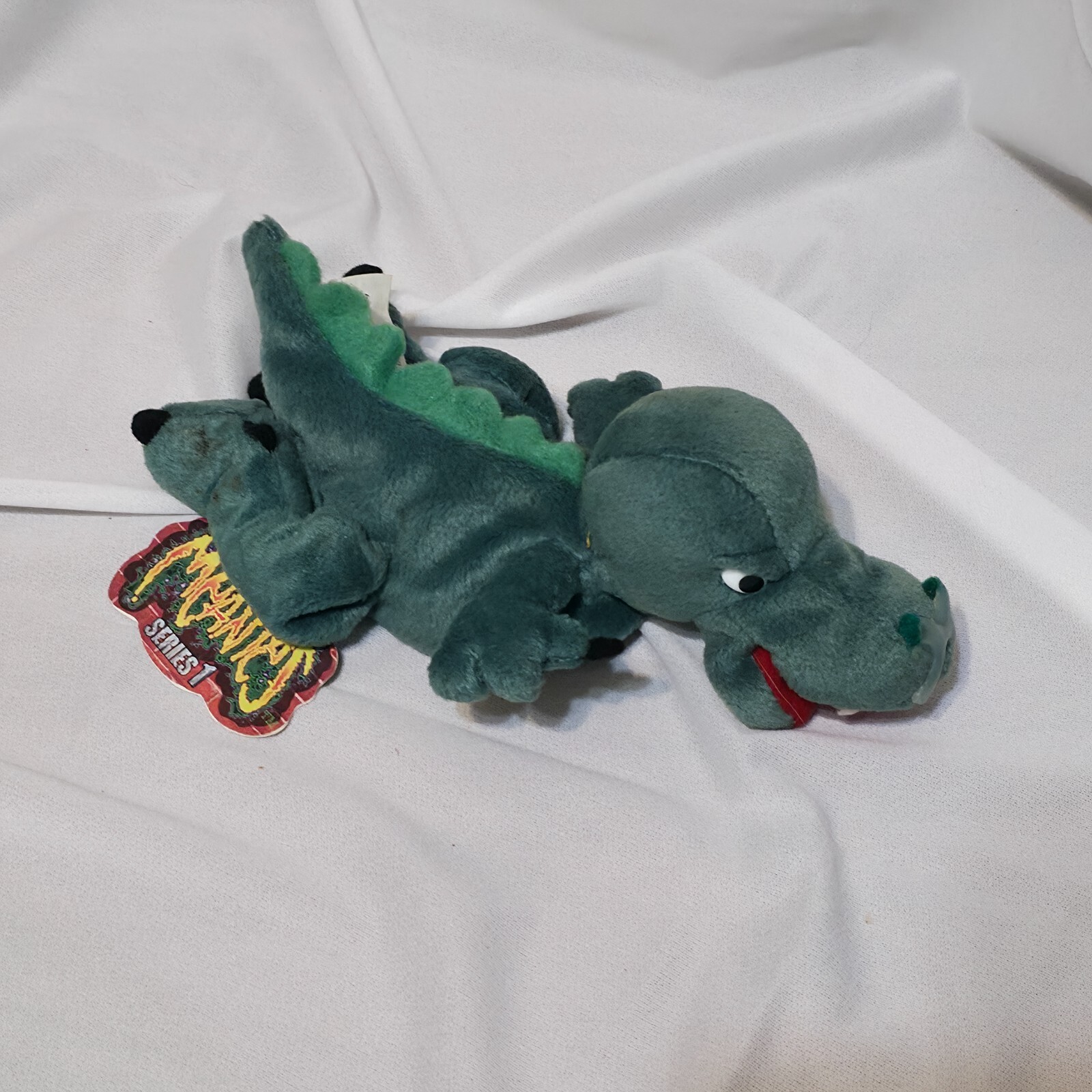 Vintage Meanies Series 1 Boris the Mucousaurus Plushie 1997 NWT