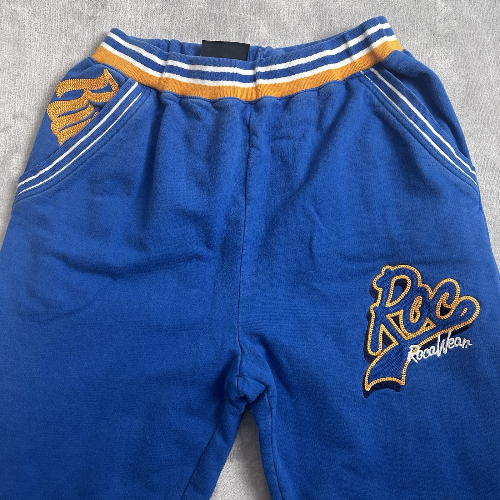 Vintage Rocawear Y2K Sweat Track Suit Set Large 14-16 Pre-Owned