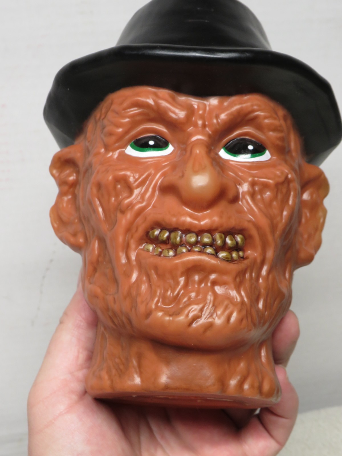 8" Halloween A Nightmare On Elm Street Freddy Krueger Lighted Tabletop Blow Mold