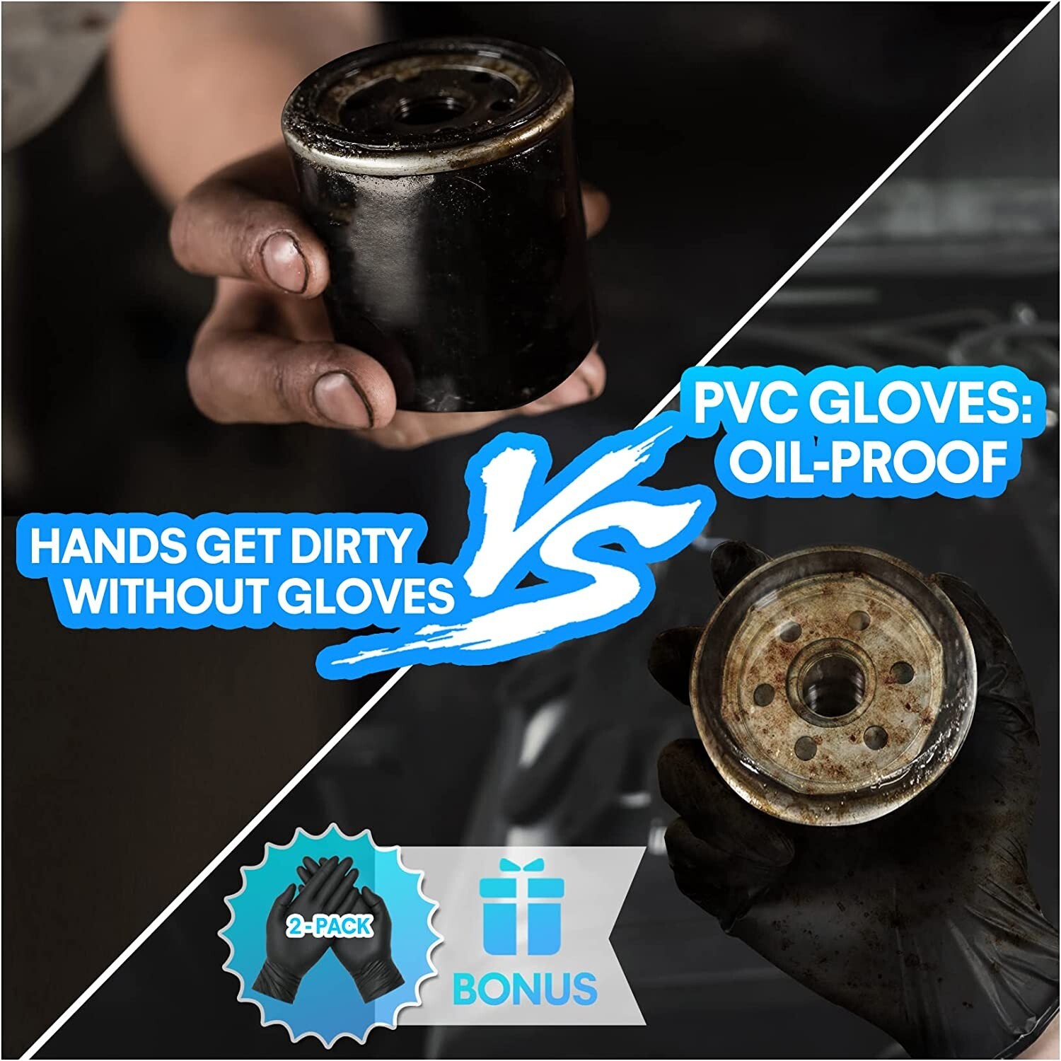 SHALL 4PCS Oil Filter Removal Set,12 In Oil Filter Plier,3-Jaw Oil Filter Wrench