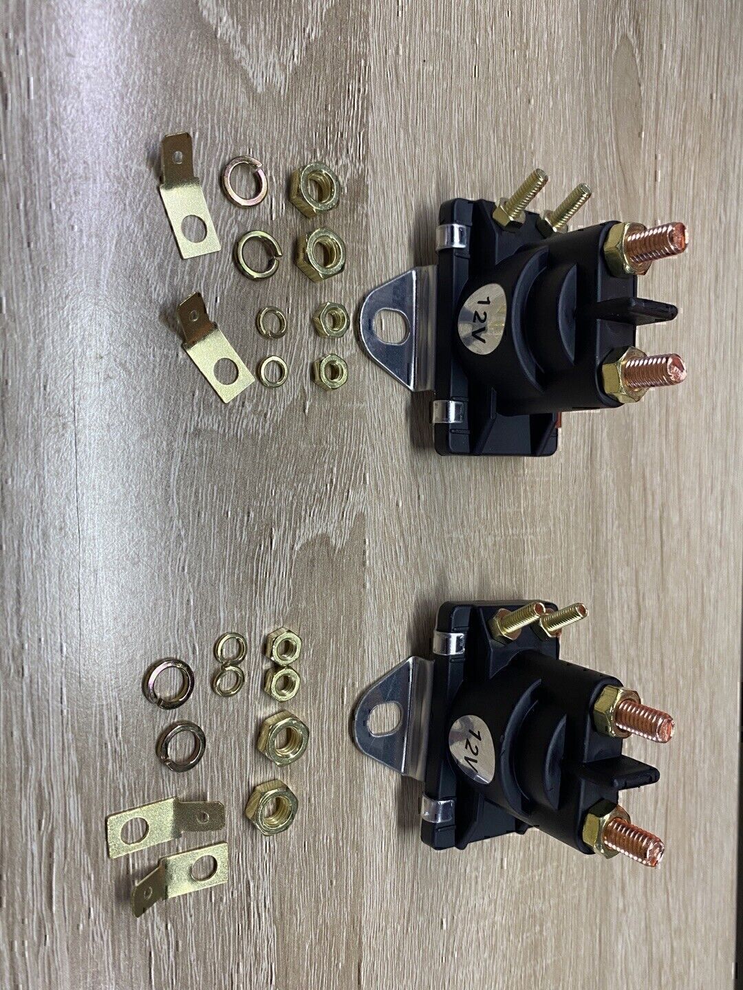 2PACK Marine Starter Tilt Trim Pump Relay Solenoid For Mercruiser 12V 89-96158T