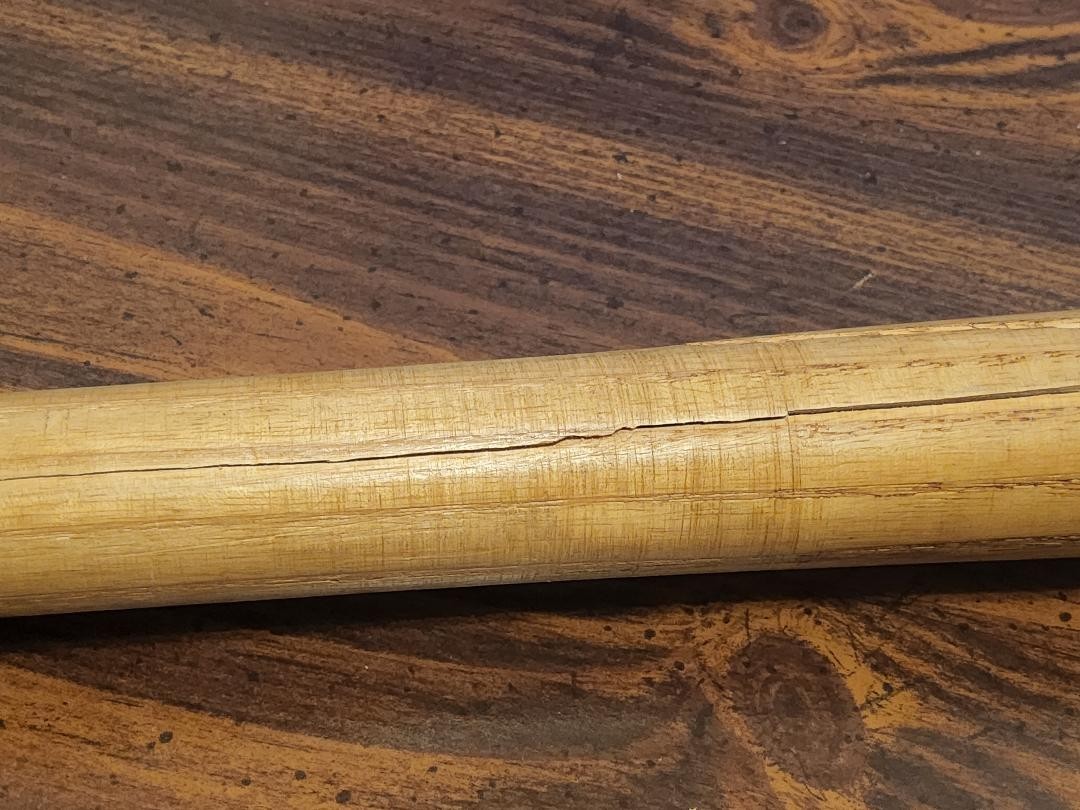 Pittsburgh Pirates ANDY VAN SLYKE Game Used 1990 Rare 1 Year Model M110 Bat