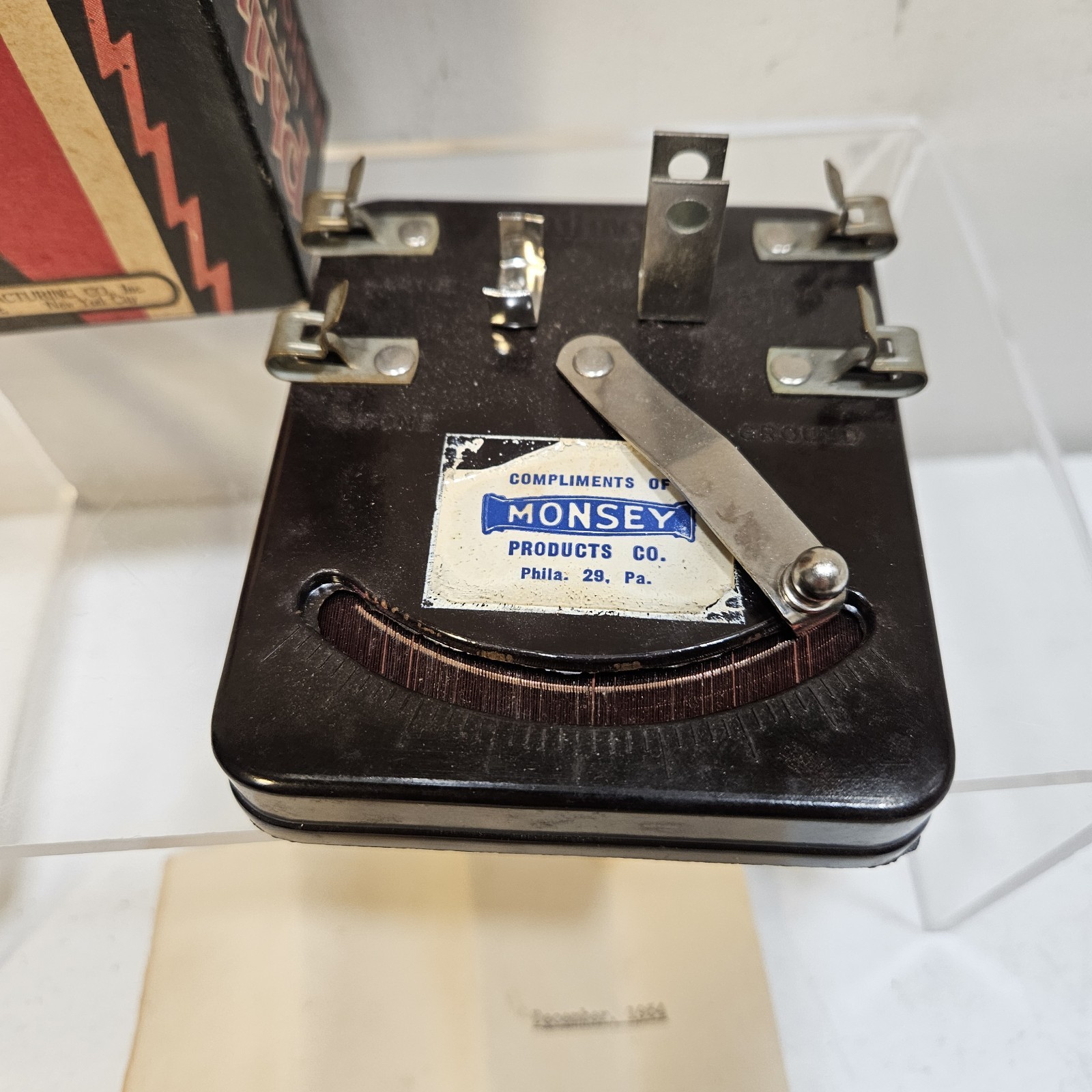 Philmore Little Wonder Radio Crystal Set #700 w/ Box and Instructions