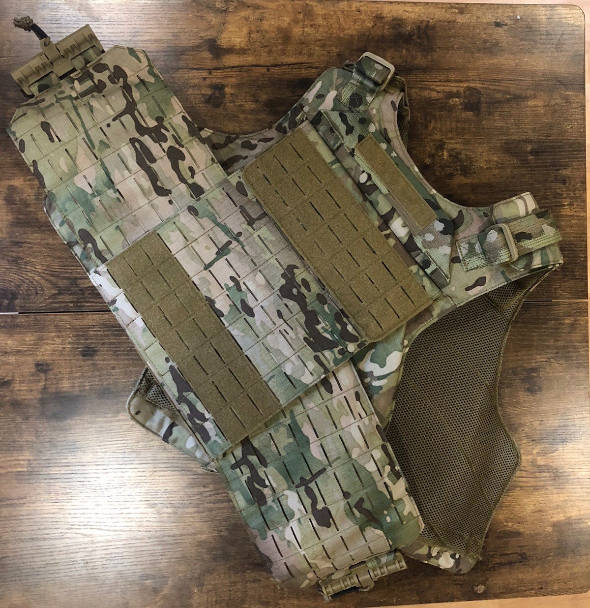 Tactical Vest Plate Carrier Multicam For Armor Plates