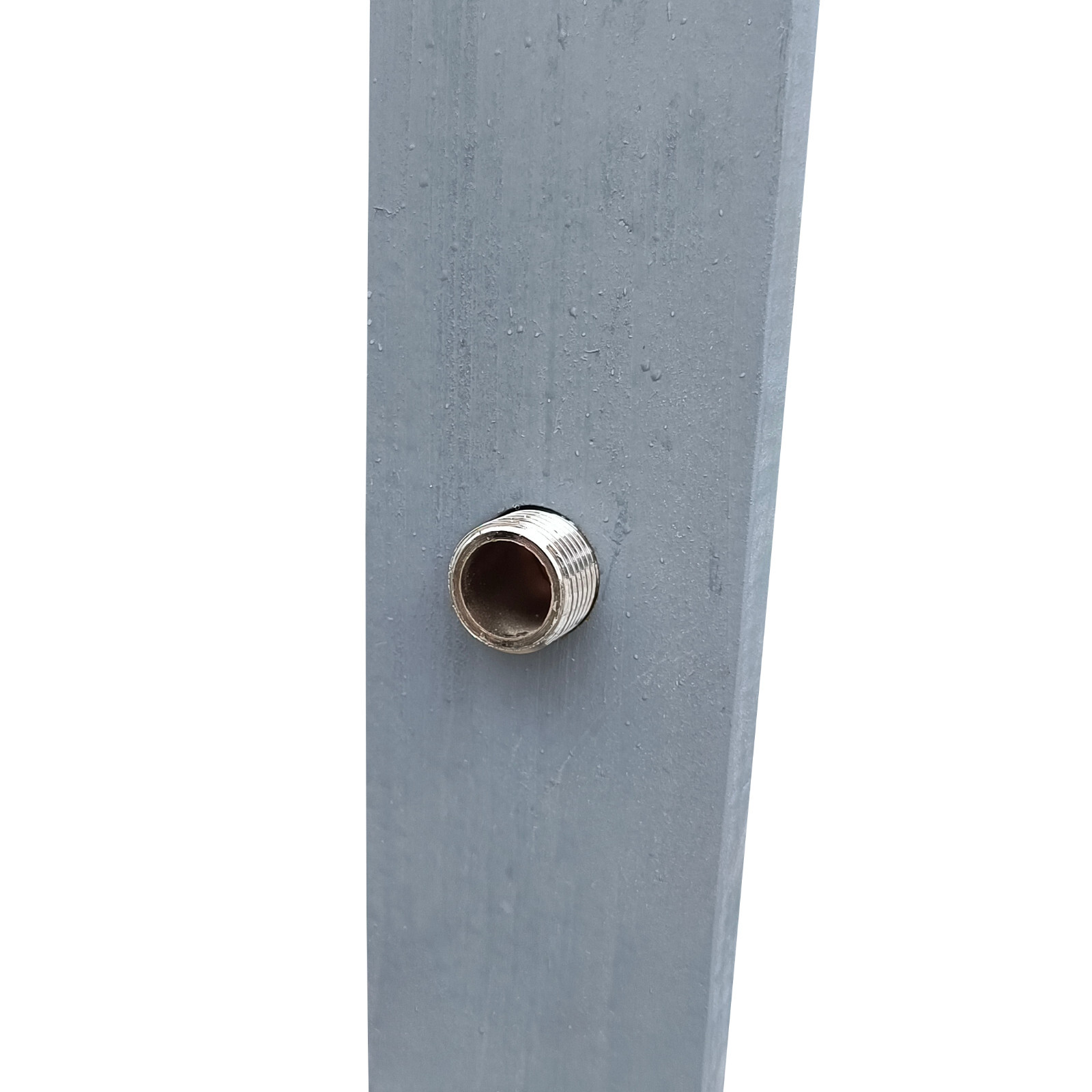 Outdoor Shower Garden Shower W/ Chassis Board Swimming Pool Shower Wood Portable