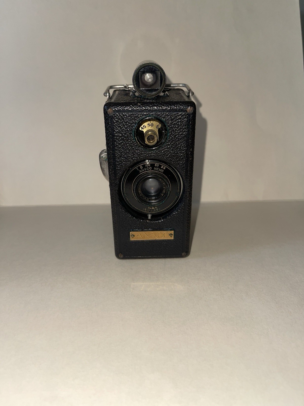 1920’S  Ansco Memo Vintage Box Camera Black