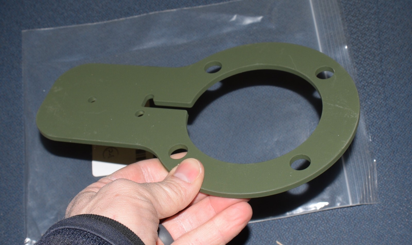 MILITARY GPS ANTENNA MOUNT BRACKET BASE PLATE LMTV TRUCK HMMWV MRAP LIGHT