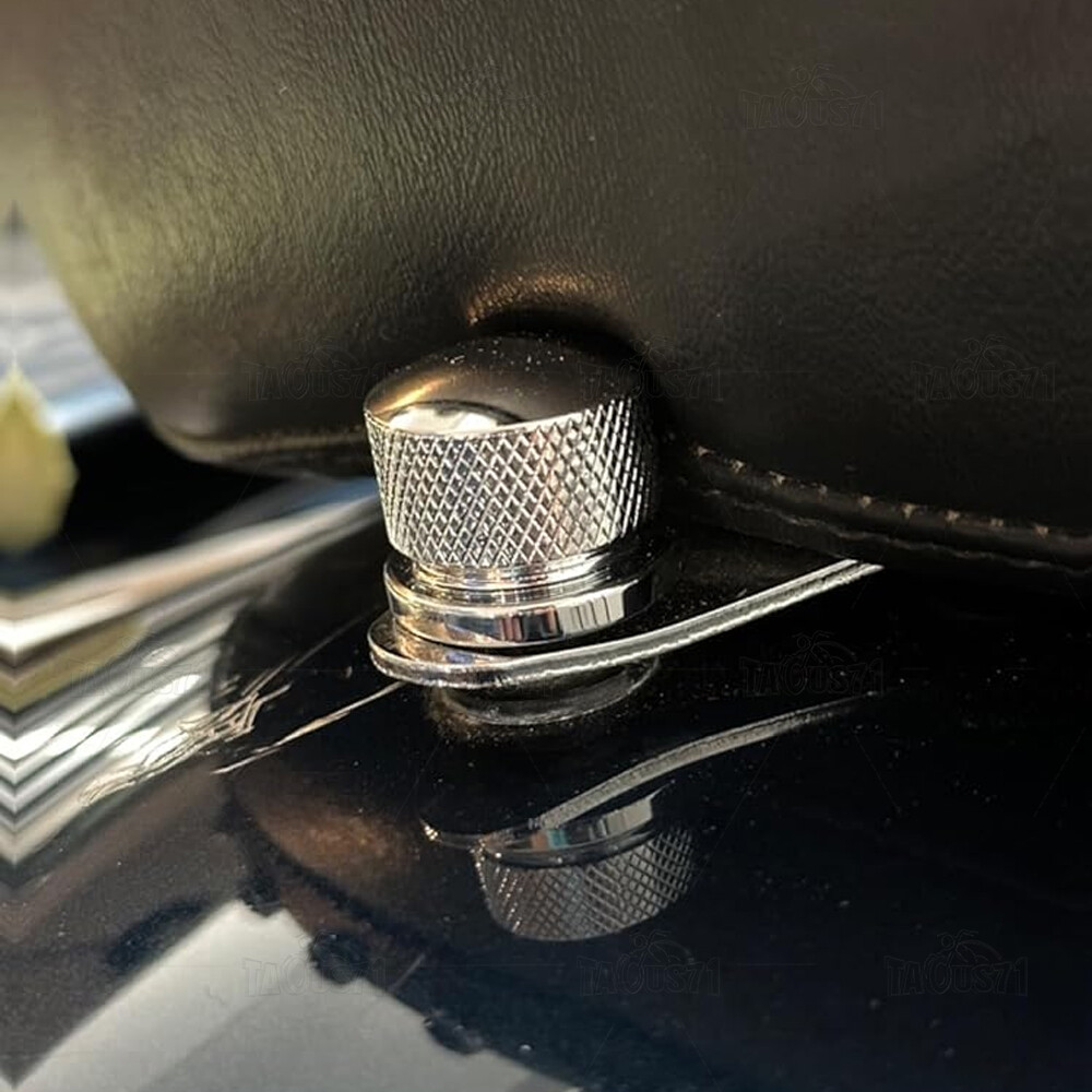 Billet Rear Fender Seat Bolt Nut Kit For Harley Breakout Street Glide Sportster