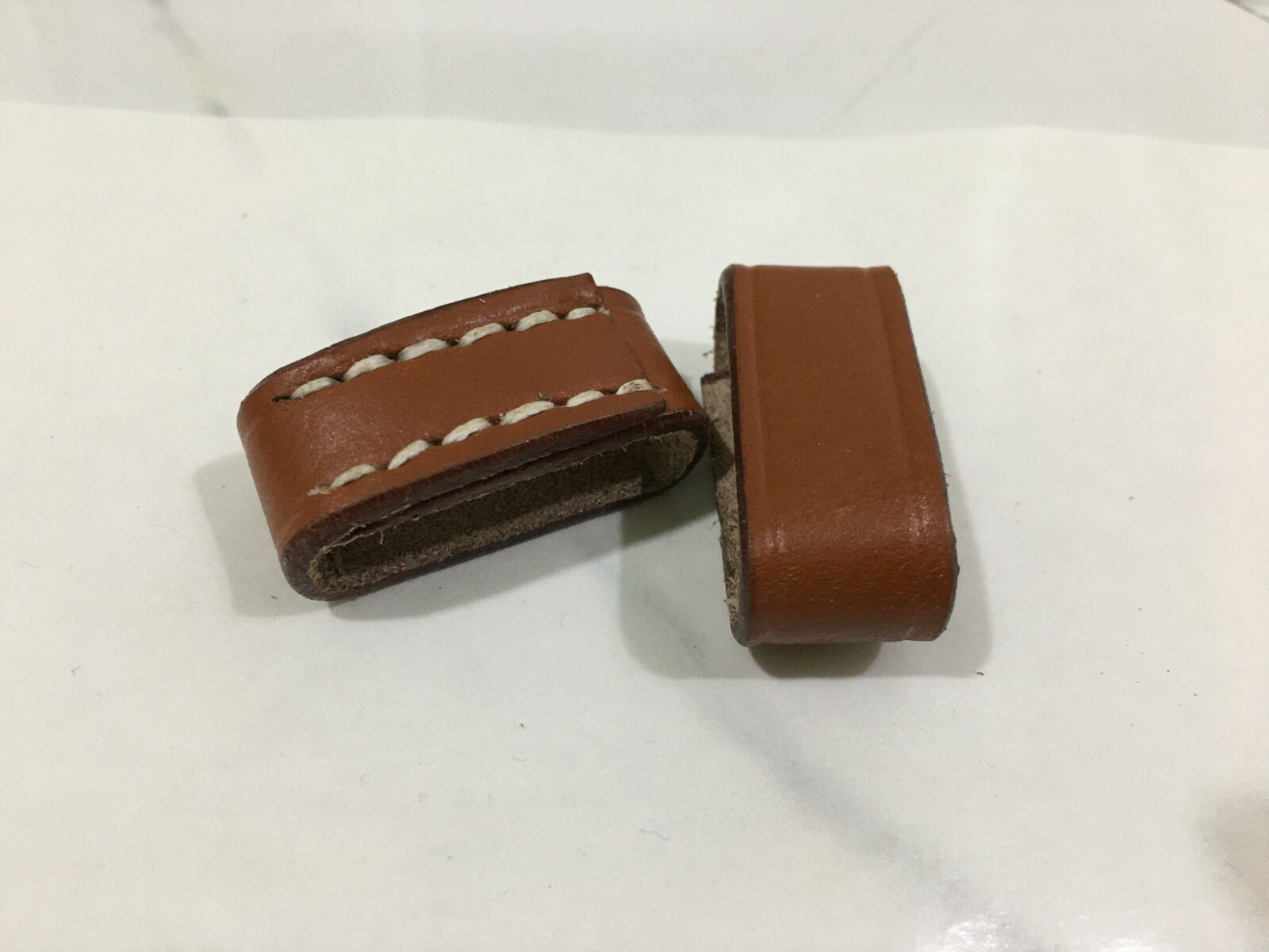 (Pack of 16) Leather Sling Keeper For M1 Garand Leather Sling