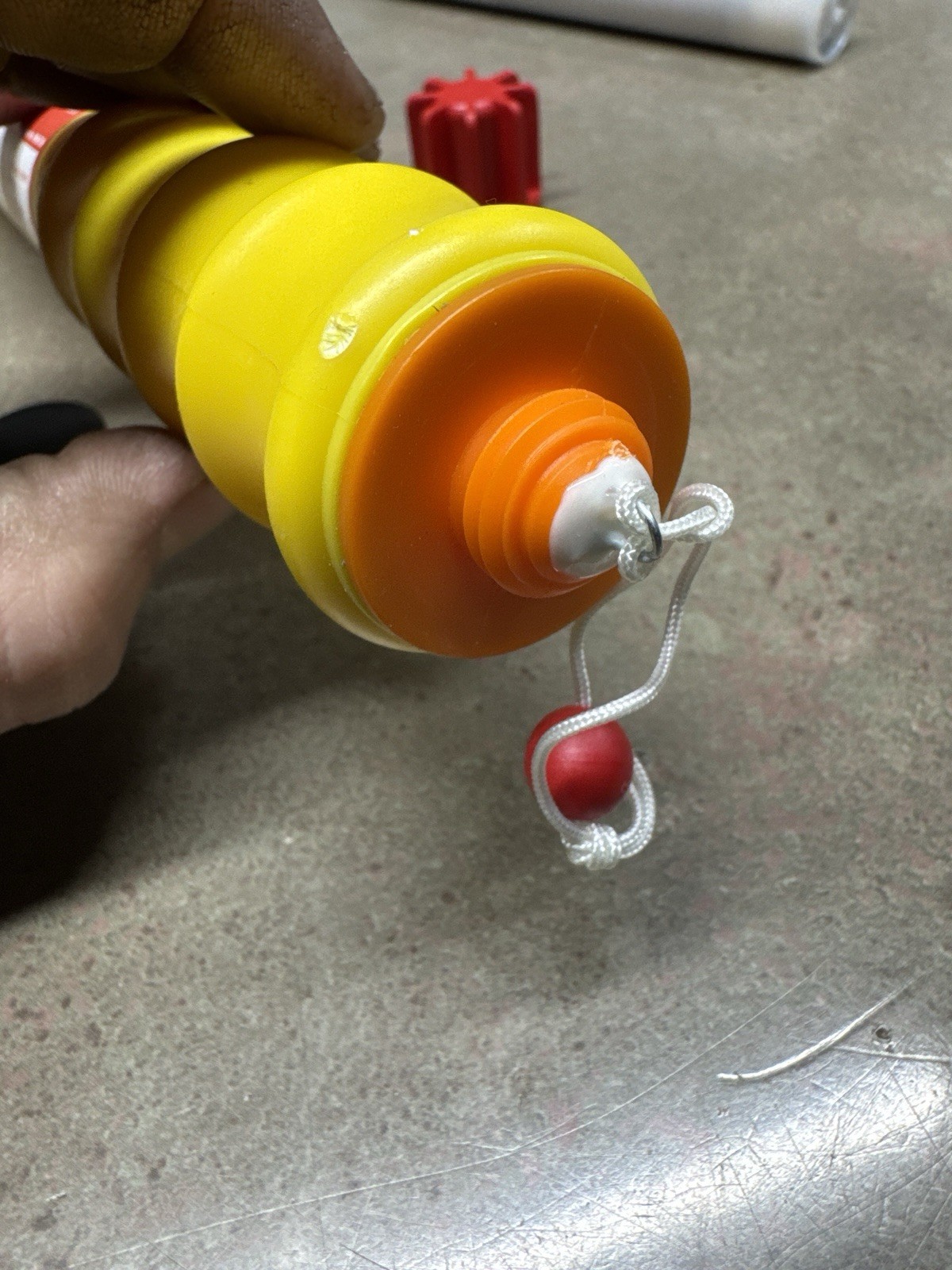 5pc RED PARACHUTE SIGNAL Flares ultra bright Pyro Mg based (USCG CERT SOLAS 74)