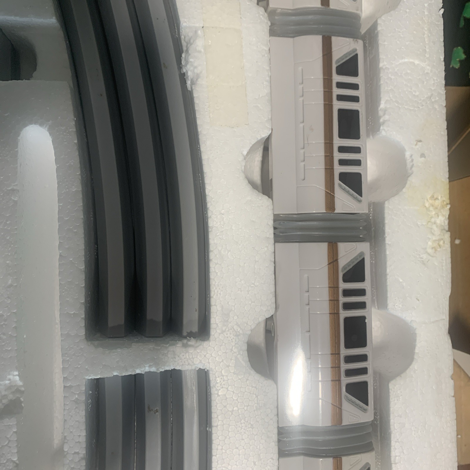 Walt Disney World Orange Line Monorail 14 FT Track Headlights & Sound Battery Op