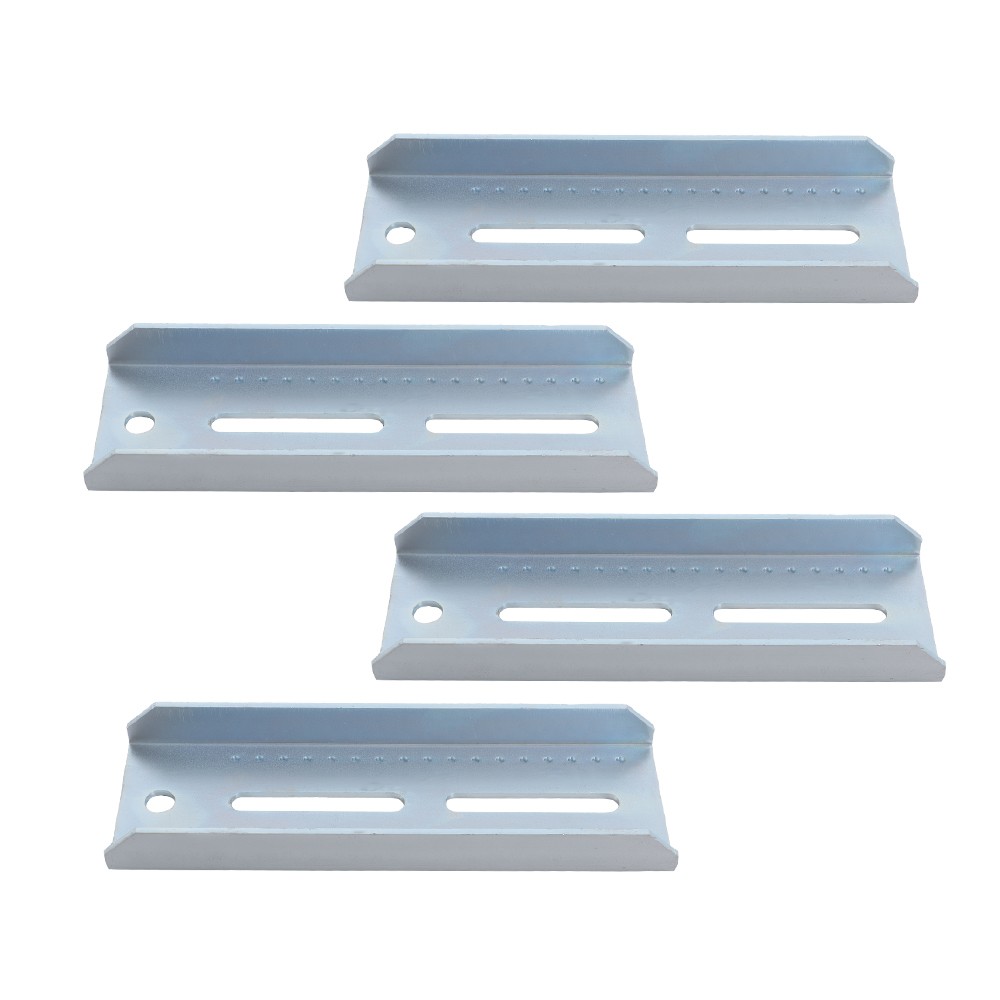 4Pcs 8" Galvanized Swivel Top Bunk Bracket Kit with Hardware Boat Trailer 2x3