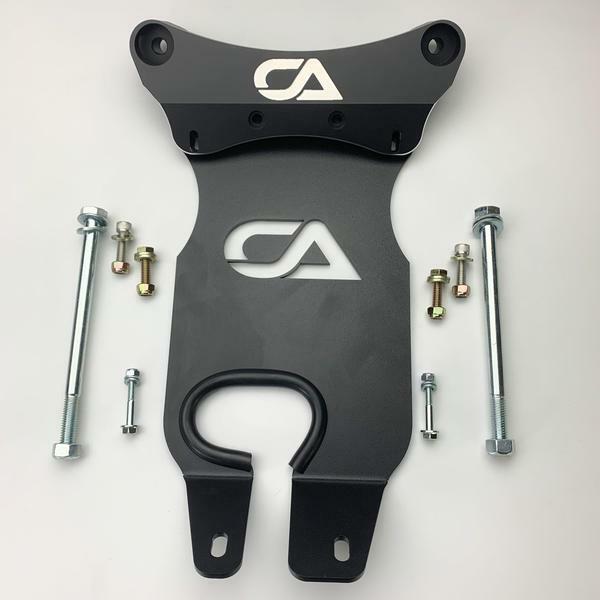 Canam X3 72" Front Limit Strap And Shock Tower Brace Kit - Black