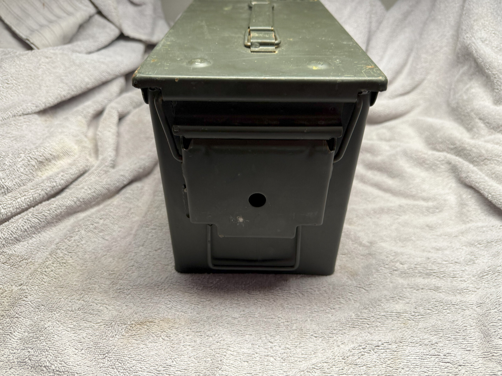 Genuine Military Metal M2A1 / M2A2 Ammo Can, .50 cal, 5.56mm *Great Storage*